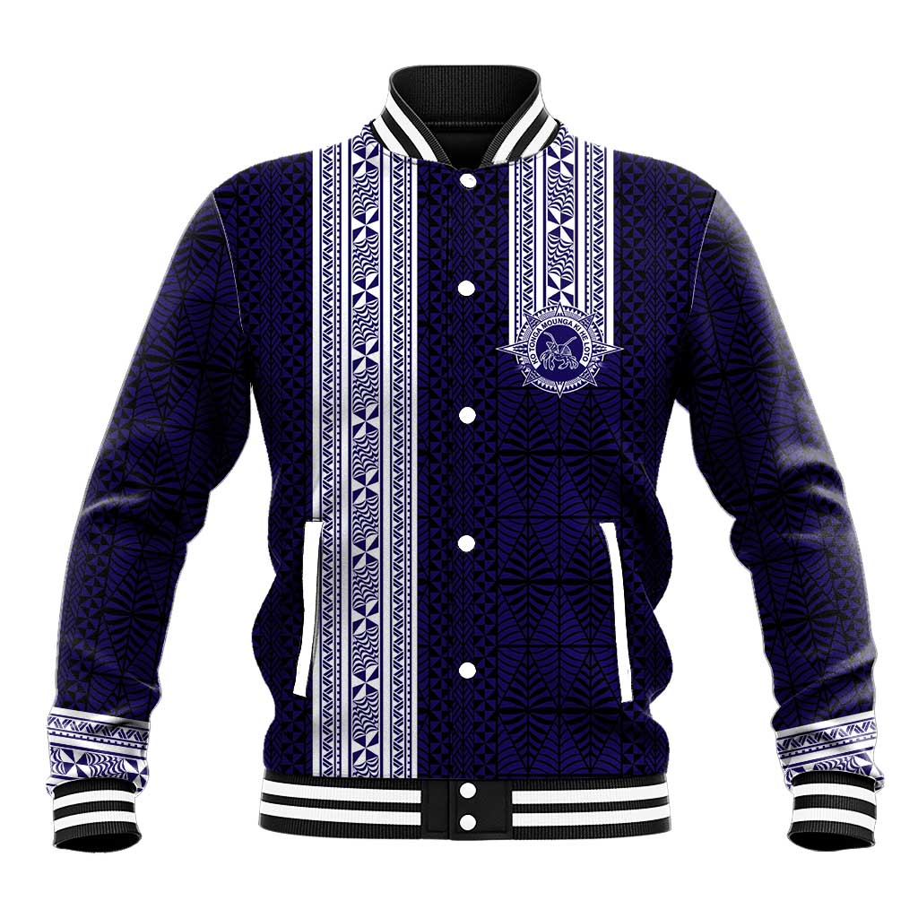 Tonga Queen Salote College 100 years Baseball Jacket QSC 1926-2026 Tongan Pattern