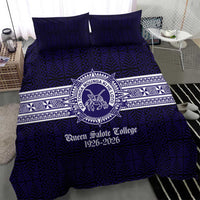 Tonga Queen Salote College 100 years Bedding Set QSC 1926-2026 Tongan Pattern
