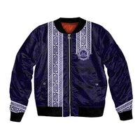 Tonga Queen Salote College 100 years Bomber Jacket QSC 1926-2026 Tongan Pattern