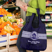 Tonga Queen Salote College 100 years Grocery Bag QSC 1926-2026 Tongan Pattern