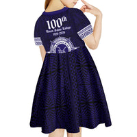 Tonga Queen Salote College 100 years Kid Short Sleeve Dress QSC 1926-2026 Tongan Pattern
