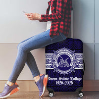 Tonga Queen Salote College 100 years Luggage Cover QSC 1926-2026 Tongan Pattern LT9 - Polynesian Pride