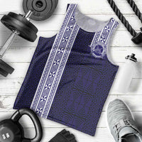 Tonga Queen Salote College 100 years Men Tank Top QSC 1926-2026 Tongan Pattern LT9 - Polynesian Pride