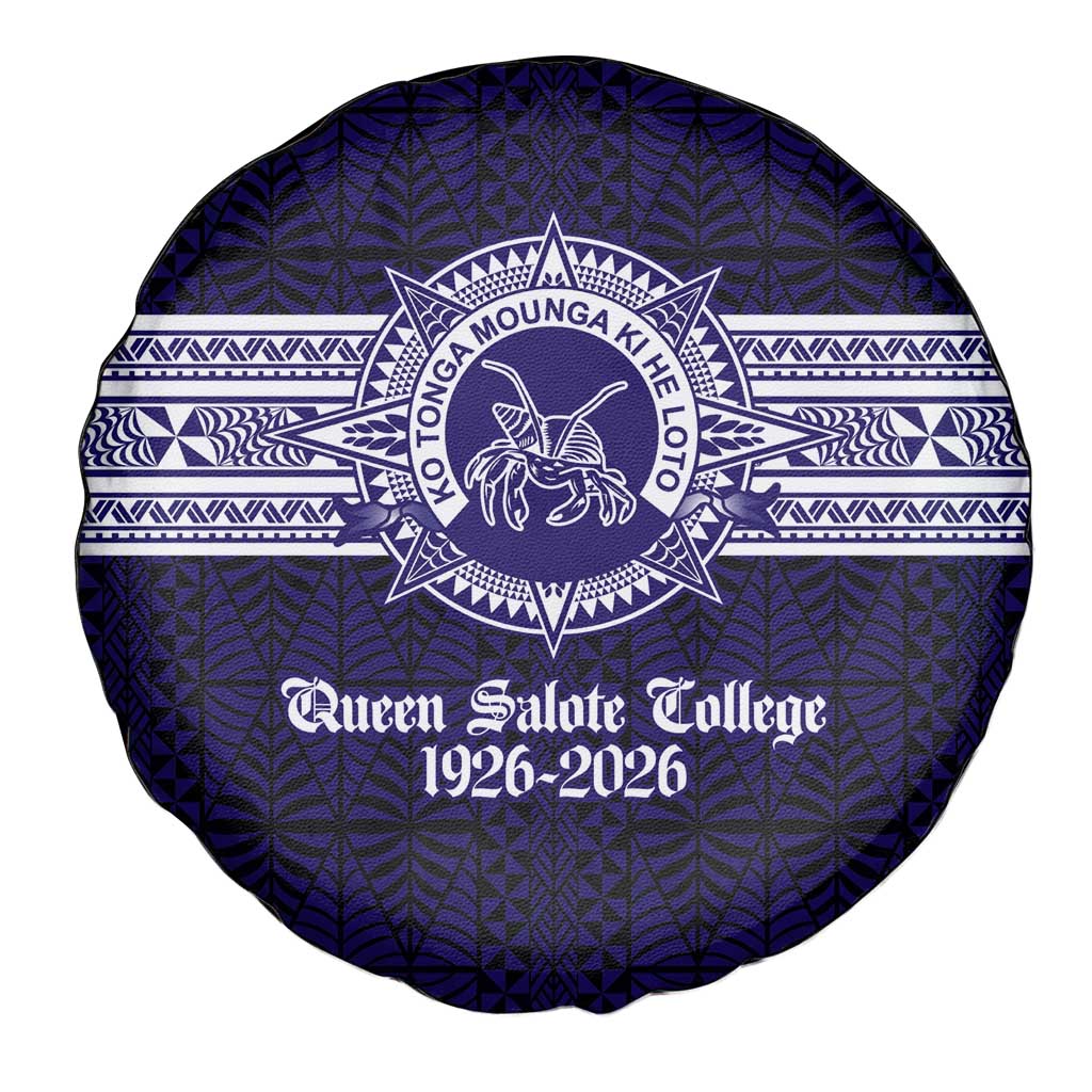 Tonga Queen Salote College 100 years Spare Tire Cover QSC 1926-2026 Tongan Pattern