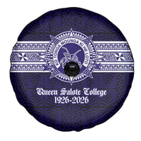 Tonga Queen Salote College 100 years Spare Tire Cover QSC 1926-2026 Tongan Pattern