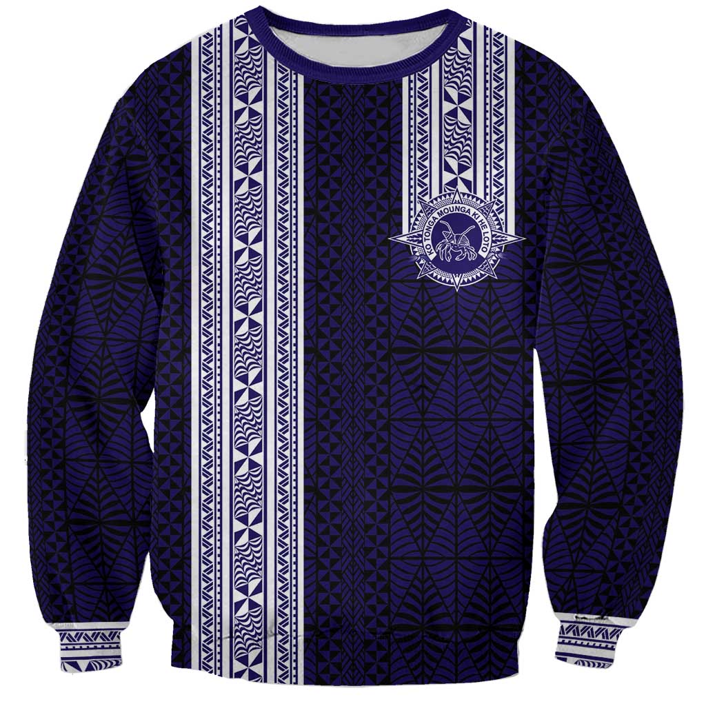 Tonga Queen Salote College 100 years Sweatshirt QSC 1926-2026 Tongan Pattern
