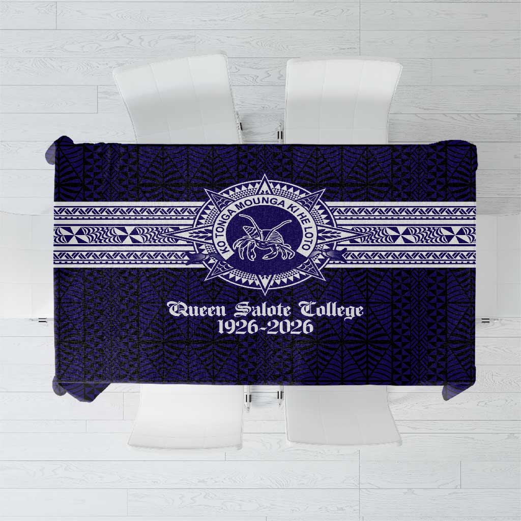 Tonga Queen Salote College 100 years Tablecloth QSC 1926-2026 Tongan Pattern