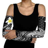 Aloha Hammerhead Shark Arm Sleeves Black Hawaiian Kakau Tribal Tattoo - Polynesian Pride