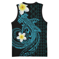 Aloha Hammerhead Shark Basketball Jersey Calypso Hawaiian Kakau Tribal Tattoo - Polynesian Pride