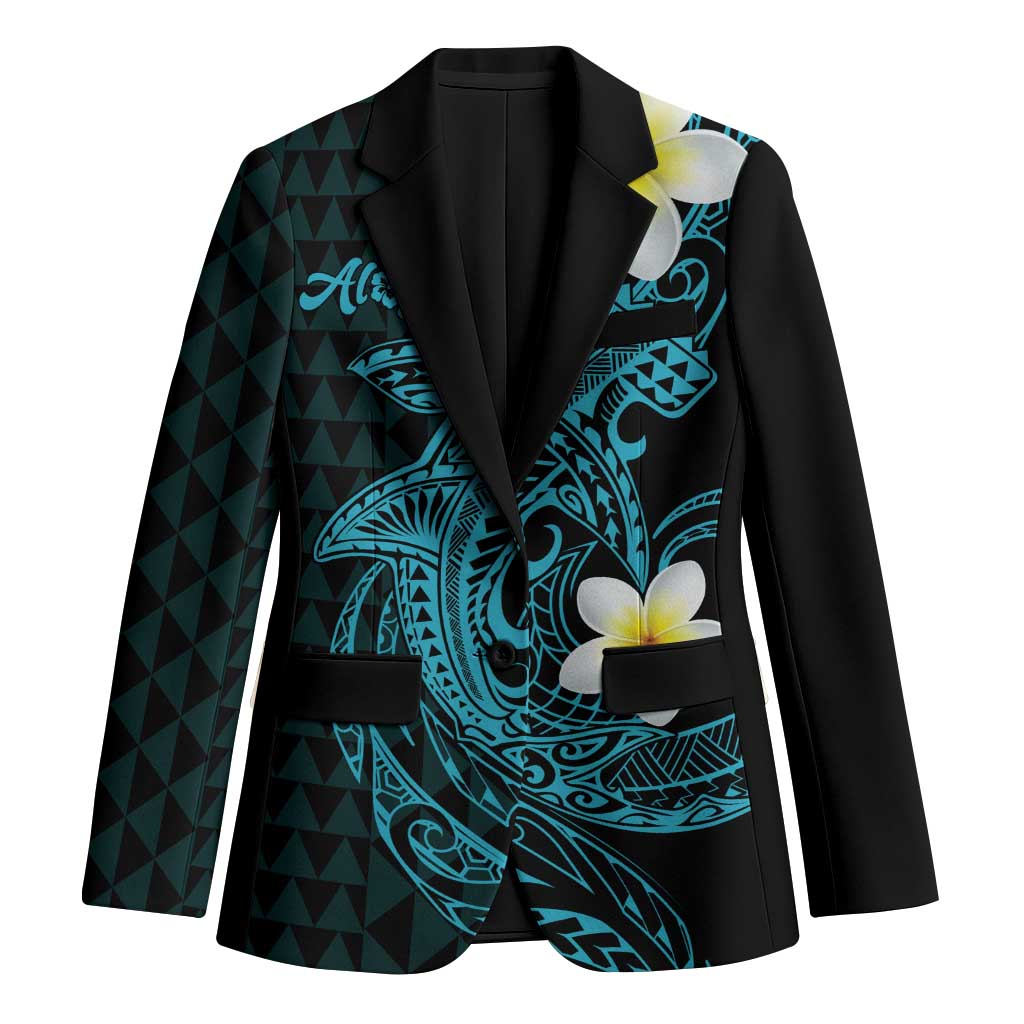 Aloha Hammerhead Shark Blazer Calypso Hawaiian Kakau Tribal Tattoo - Polynesian Pride