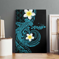 Aloha Hammerhead Shark Canvas Wall Art Calypso Hawaiian Kakau Tribal Tattoo