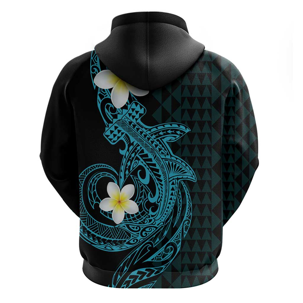 Aloha Hammerhead Shark Hoodie Calypso Hawaiian Kakau Tribal Tattoo
