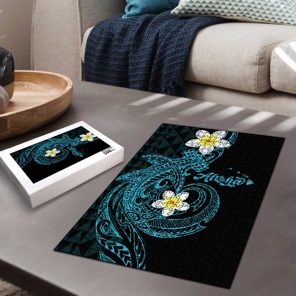 Aloha Hammerhead Shark Puzzle Calypso Hawaiian Kakau Tribal Tattoo - Polynesian Pride