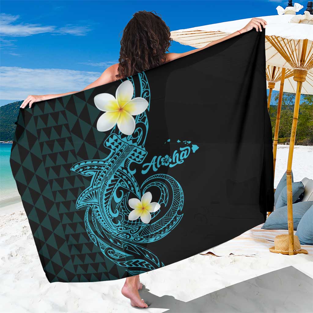 Aloha Hammerhead Shark Sarong Calypso Hawaiian Kakau Tribal Tattoo