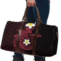 Aloha Hammerhead Shark Travel Bag Feverish Pink Hawaiian Kakau Tribal Tattoo - Polynesian Pride