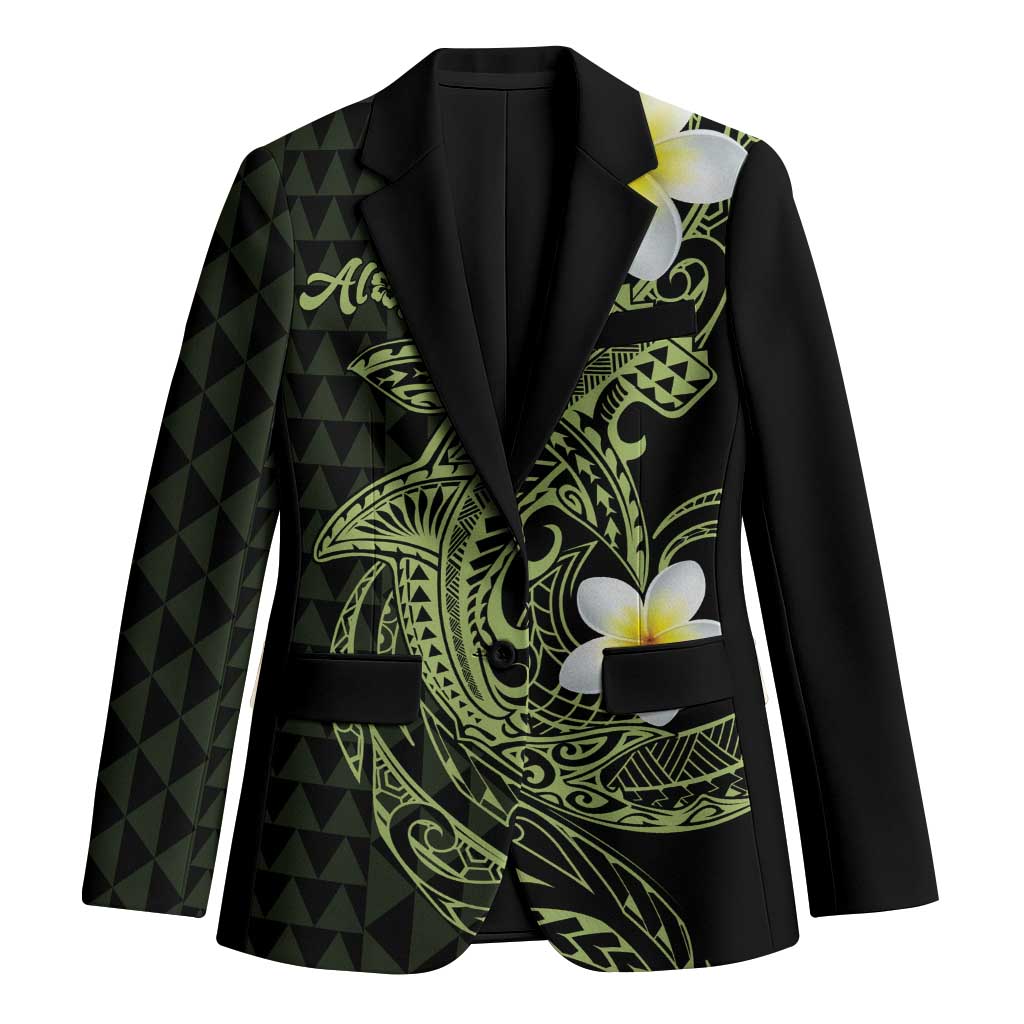 Aloha Hammerhead Shark Blazer Lime Rickey Hawaiian Kakau Tribal Tattoo - Polynesian Pride