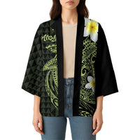 Aloha Hammerhead Shark Kimono Lime Rickey Hawaiian Kakau Tribal Tattoo - Polynesian Pride