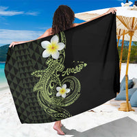 Aloha Hammerhead Shark Sarong Lime Rickey Hawaiian Kakau Tribal Tattoo