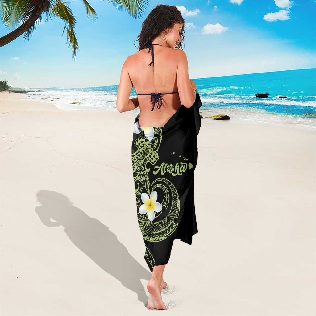 Aloha Hammerhead Shark Sarong Lime Rickey Hawaiian Kakau Tribal Tattoo