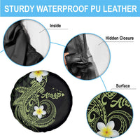 Aloha Hammerhead Shark Spare Tire Cover Lime Rickey Hawaiian Kakau Tribal Tattoo