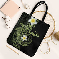 Aloha Hammerhead Shark Tote Bag Lime Rickey Hawaiian Kakau Tribal Tattoo - Polynesian Pride