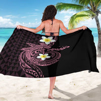 Aloha Hammerhead Shark Sarong Vivacious Pink Hawaiian Kakau Tribal Tattoo