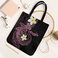 Aloha Hammerhead Shark Tote Bag Vivacious Pink Hawaiian Kakau Tribal Tattoo - Polynesian Pride