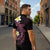 Aloha Hammerhead Shark Zipper Polo Shirt Vivacious Pink Hawaiian Kakau Tribal Tattoo - Polynesian Pride