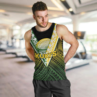 The Kuki's Cook Islands Rugby Men Tank Top Be Unique Vibe Black LT9 - Polynesian Pride