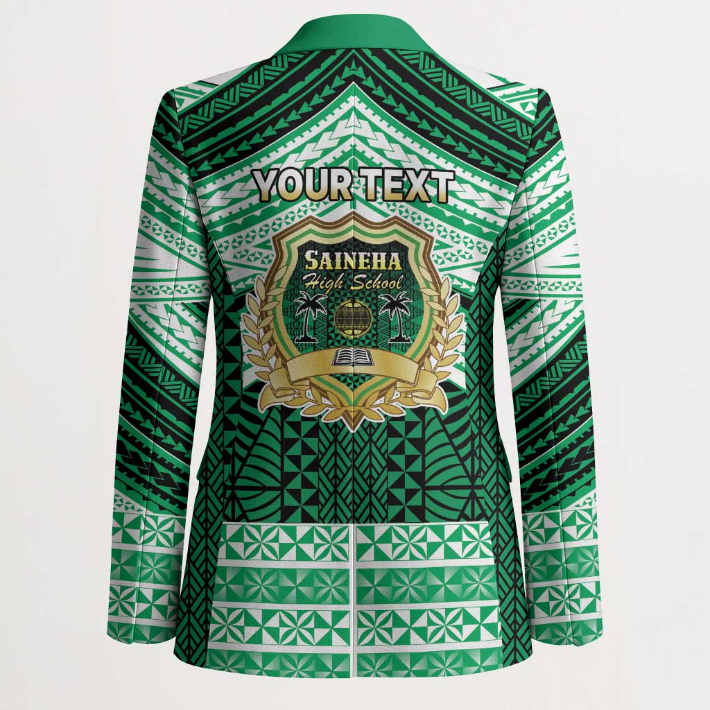 Personalised Tonga Saineha High School Blazer Polynesian Ngatu Tribal LT9 - Polynesian Pride