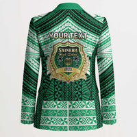 Personalised Tonga Saineha High School Blazer Polynesian Ngatu Tribal LT9 - Polynesian Pride