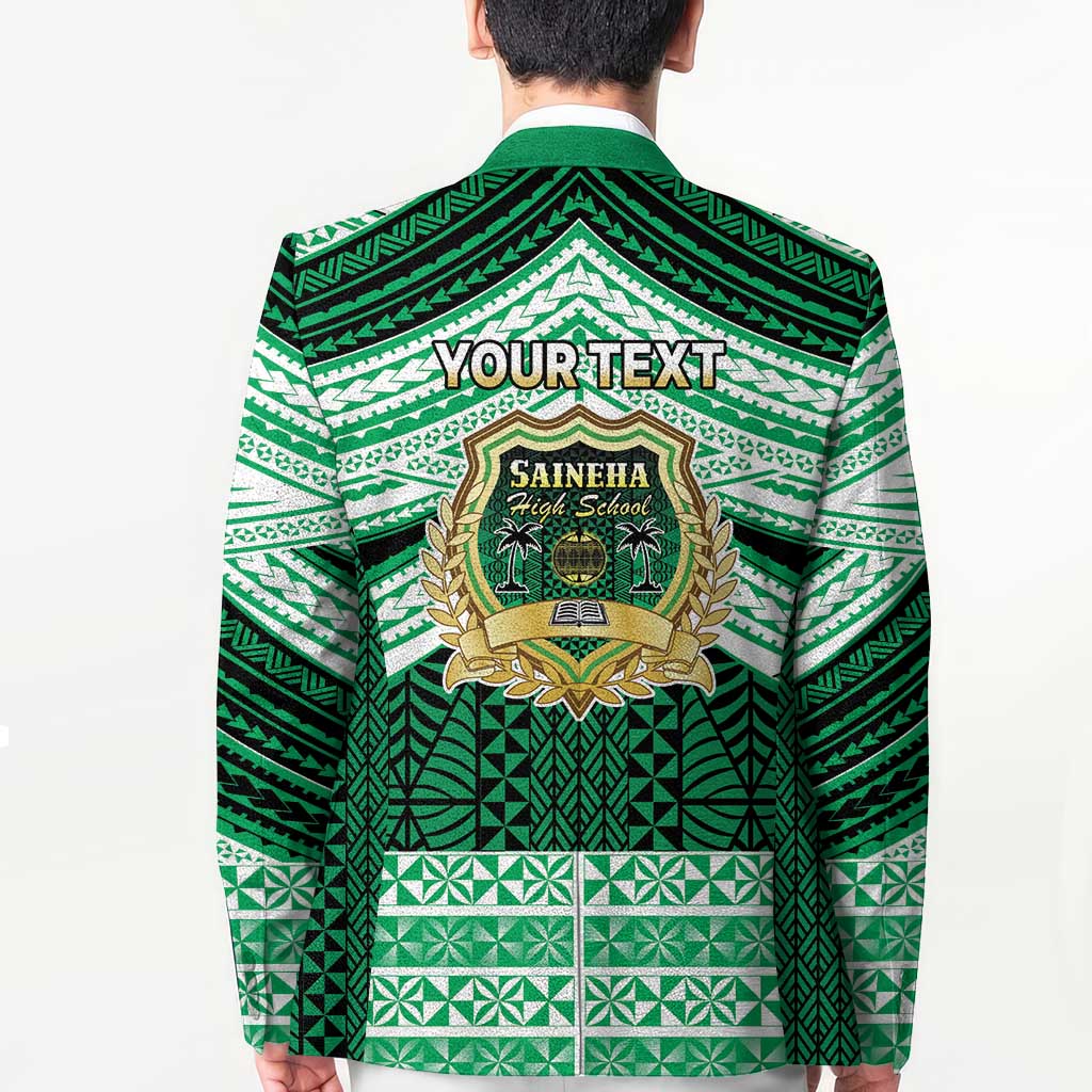 Personalised Tonga Saineha High School Blazer Polynesian Ngatu Tribal LT9 - Polynesian Pride