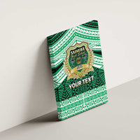 Personalised Tonga Saineha High School Canvas Wall Art Polynesian Ngatu Tribal