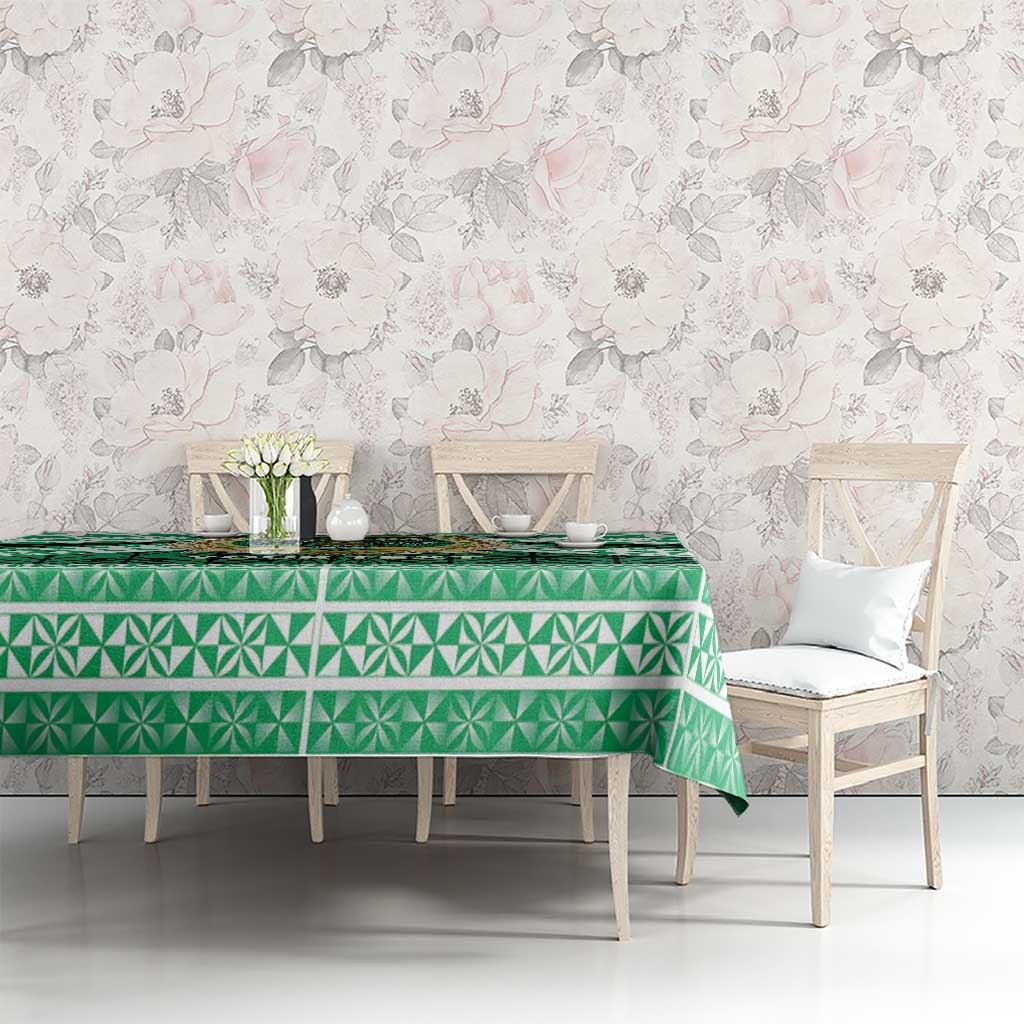 Personalised Tonga Saineha High School Tablecloth Polynesian Ngatu Tribal