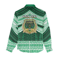 Personalised Tonga Saineha High School Women Casual Shirt Polynesian Ngatu Tribal LT9 - Polynesian Pride