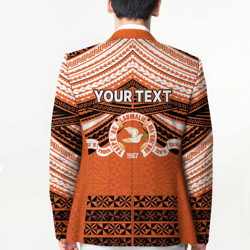 Personalised Tonga Tailulu College Blazer Polynesian Ngatu Tribal LT9 - Polynesian Pride