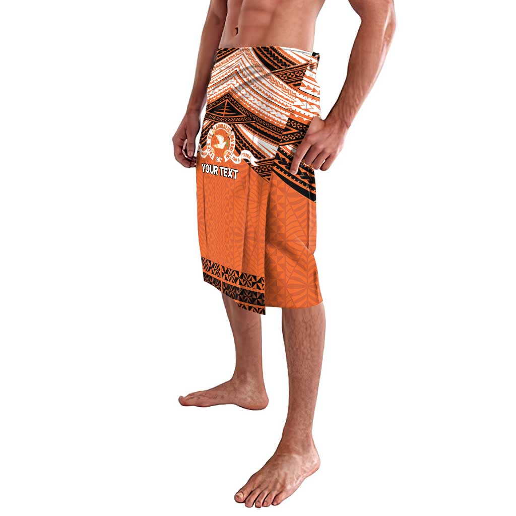 Personalised Tonga Tailulu College Lavalava Polynesian Ngatu Tribal