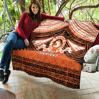 Personalised Tonga Tailulu College Quilt Polynesian Ngatu Tribal