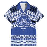 Personalised Tonga Taufa'ahau Pilolevu College Family Matching Mermaid Dress and Hawaiian Shirt Polynesian Ngatu Tribal
