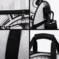 Hawaii and Japanese Culture Personalised Duffle Bag With Polynesian Tribal Tattoo Style