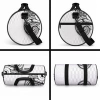 Hawaii and Japanese Culture Personalised Duffle Bag With Polynesian Tribal Tattoo Style