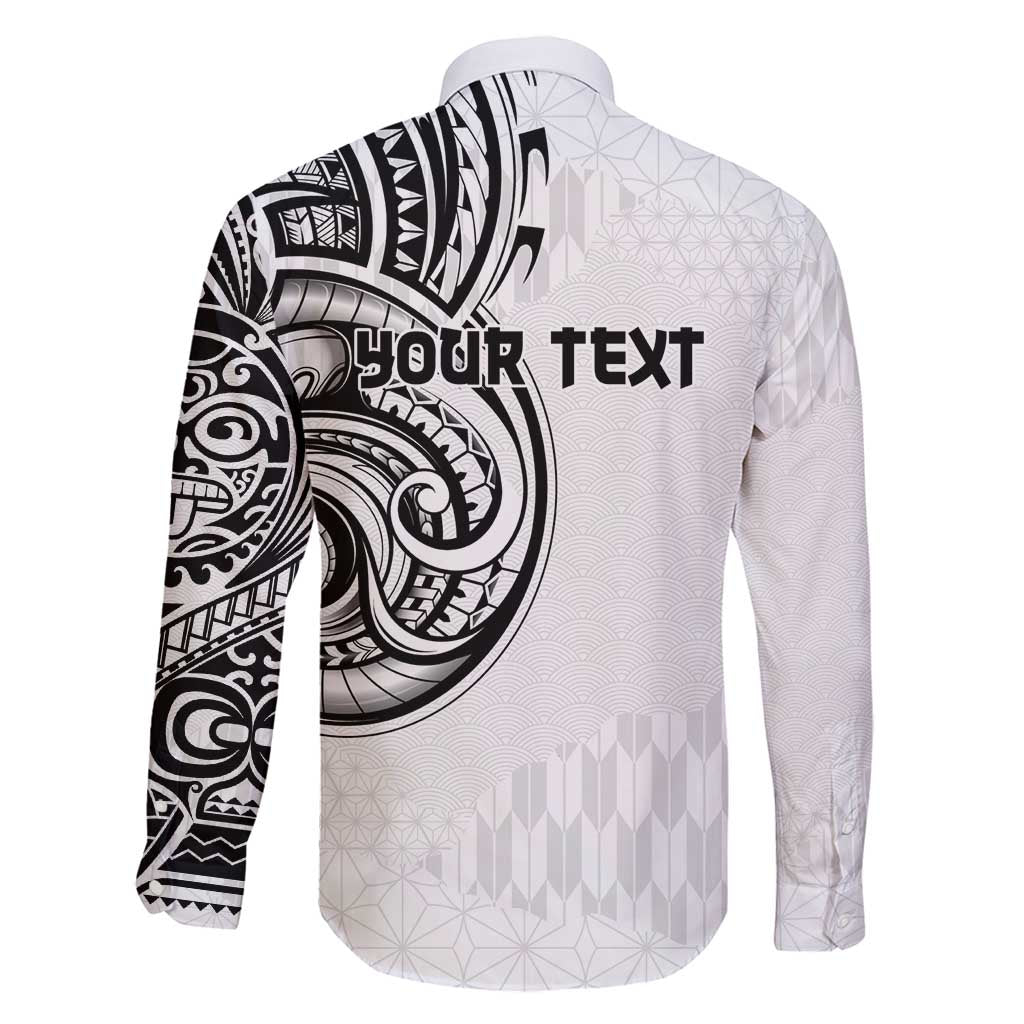 Hawaii and Japanese Culture Personalised Family Matching Puletasi and Hawaiian Shirt With Polynesian Tribal Tattoo Style LT9 - Polynesian Pride