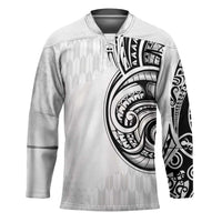 Hawaii and Japanese Culture Personalised Hockey Jersey With Polynesian Tribal Tattoo Style - Polynesian Pride