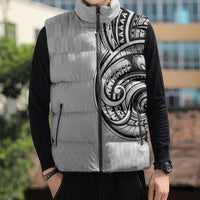 Hawaii and Japanese Culture Personalised Sleeveless Puffer Jacket With Polynesian Tribal Tattoo Style LT9 - Polynesian Pride