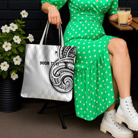Hawaii and Japanese Culture Personalised Tote Bag With Polynesian Tribal Tattoo Style LT9 - Polynesian Pride