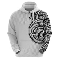 Hawaii and Japanese Culture Personalised Zip Hoodie With Polynesian Tribal Tattoo Style LT9 - Polynesian Pride