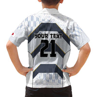 Japan Pacific Rugby 2022-23 Custom Family Matching Summer Maxi Dress and Hawaiian Shirt Black Sakura Japanese Wave Pattern