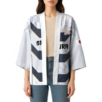 Japan Pacific Rugby 2022-23 Custom Kimono Black Sakura Japanese Wave Pattern - Polynesian Pride