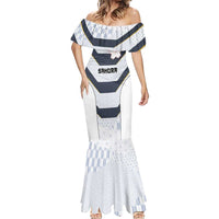 Japan Pacific Rugby 2022-23 Custom Mermaid Dress Black Sakura Japanese Wave Pattern