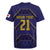 Japan Pacific Rugby 2022-23 Custom Rugby Jersey Blue Sakura Japanese Wave Pattern